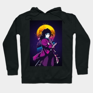 Giyu Tomioka Retro Art Hoodie